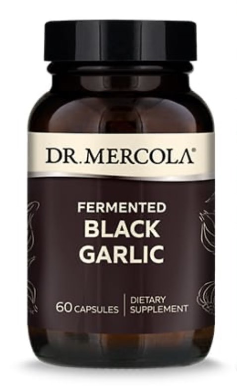 DR. MERCOLA Fermented Black Garlic (60 caps)