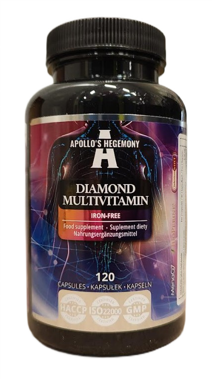 Diamond Multivitamin Iron-Free - 120 vcaps