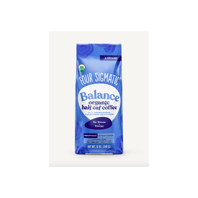 Four Sigmatic - Ashwagandha & Chaga Adaptogen Ground Coffee Mix Organic