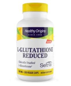 HEALTHY ORIGINS L-glutathione reduced (150 caps)