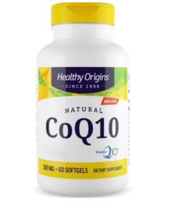 HEALTHY ORIGINS Natural CoQ10 (60 caps)