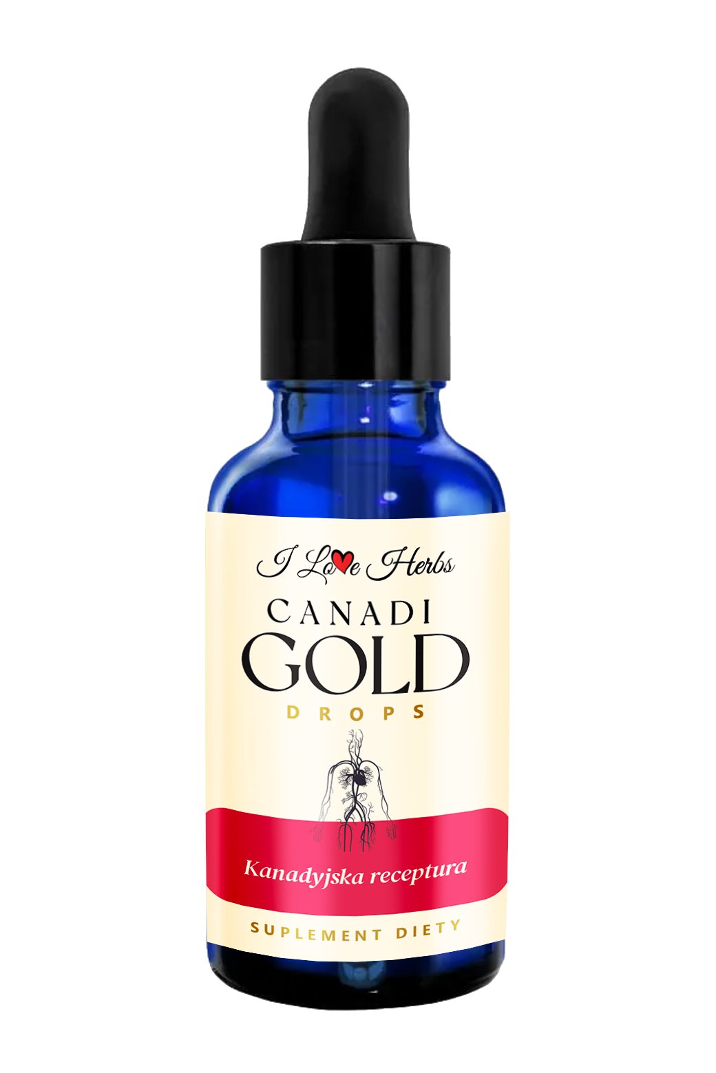 I LOVE HERRBS - CANADI Gold Drops KANADYJSKA RECEPTURA (50 ml)