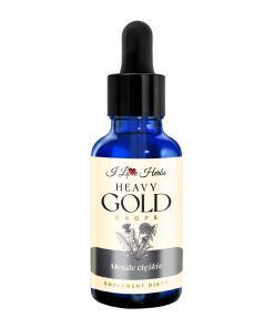 I LOVE HERRBS - HEAVY Gold Drops METALE CIĘŻKIE (50 ml)
