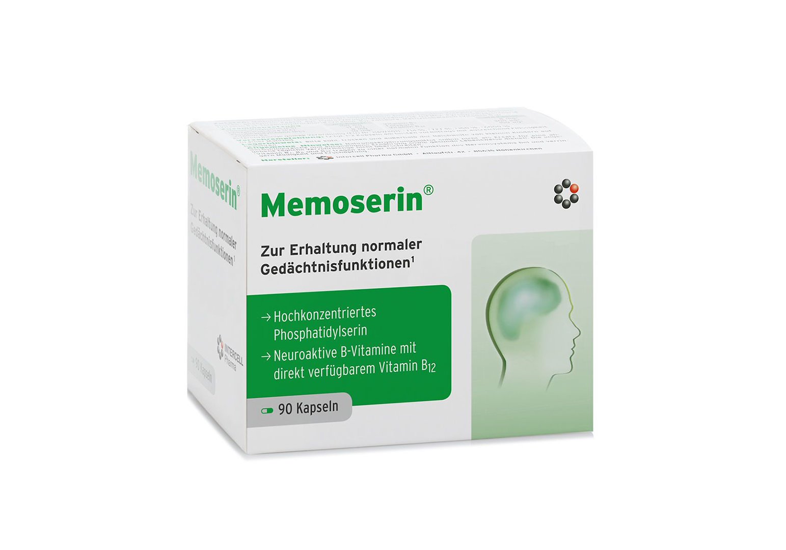 INTERCELL PHARMA Memoserin (90 caps)