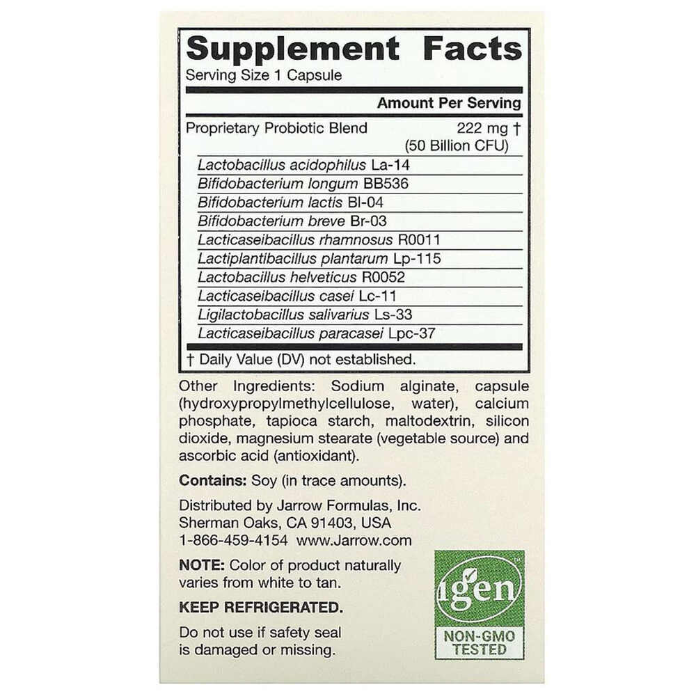 ultra jarro-dophilus, 50 milliárd - 60 kapszula - Image 3