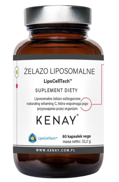 KENAY LipoCellTech™ Liposomal Iron (60 caps)