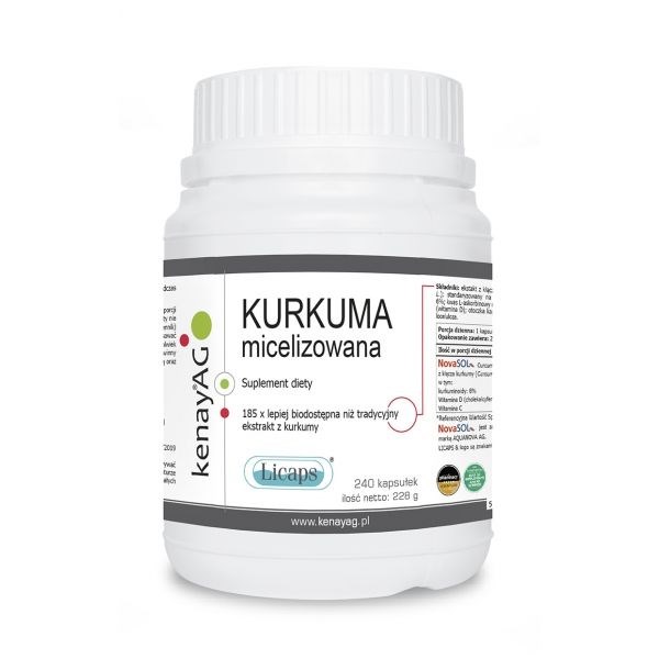 KENAY Micelle CURCUMIN Licaps (240 caps)