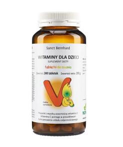 KRAUTERHAUS SANCT BERNHARD Children Vitamin (240 tabs)