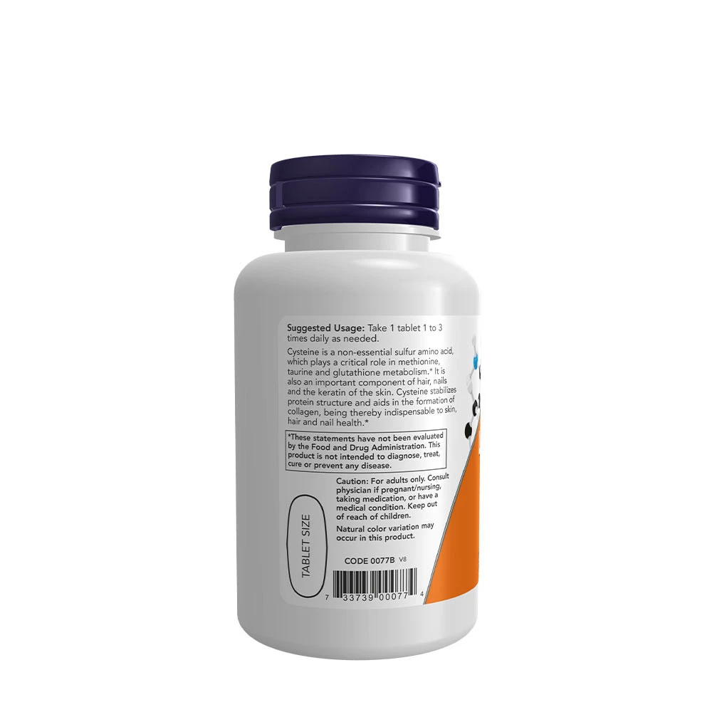 L-cisztein, 500 mg - 100 darab tabletta - Image 3
