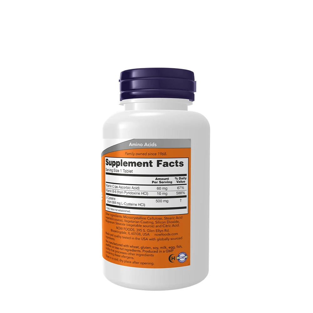 L-cisztein, 500 mg - 100 darab tabletta - Image 4