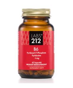 LABS212 Vitamin B6 Pyridoxal 5'-Phosphate + Pyridoxine (60 caps)