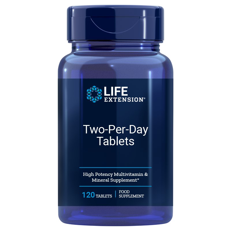 LIFE EXTENSION Two-Per-Day Tablets EU (120 tabs)