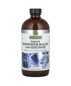 Liquid Magnesium Malate and Glycinate - 480 ml.