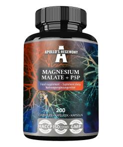 Magnesium Malate + P5P - 200 caps