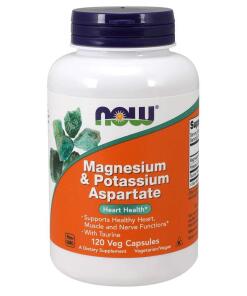 Magnesium & Potassium Aspartate with Taurine - 120 vcaps
