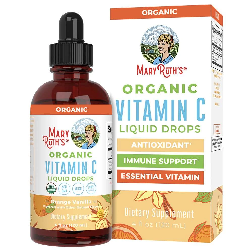 MaryRuth's - Mary Ruth C-vitamin cseppek narancs-vanília ízesítéssel, 120 ml - Image 2