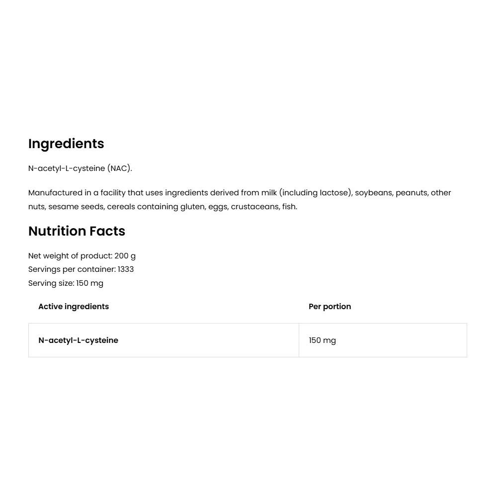 OstroVit - Tiszta NAC Supreme - 200g - Image 2