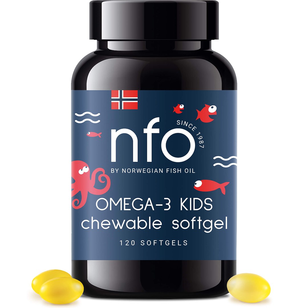 NFO Omega-3 Kids Chewable (120 caps)