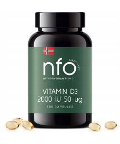 NFO Vitamin D3 2000 IU (100 caps)
