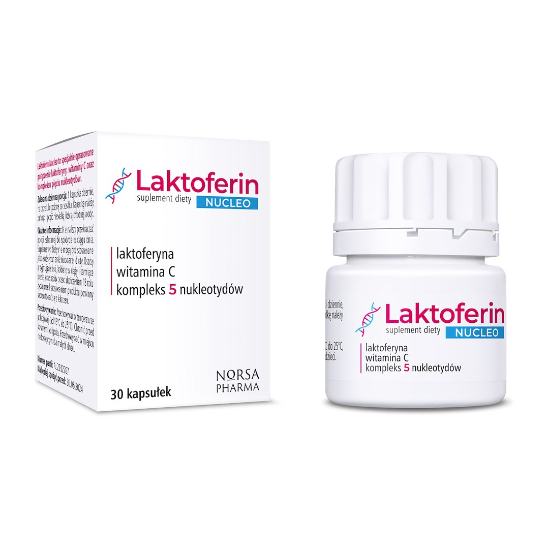NORSA PHARMA Laktoferin Nucle ( 30 kaps.)