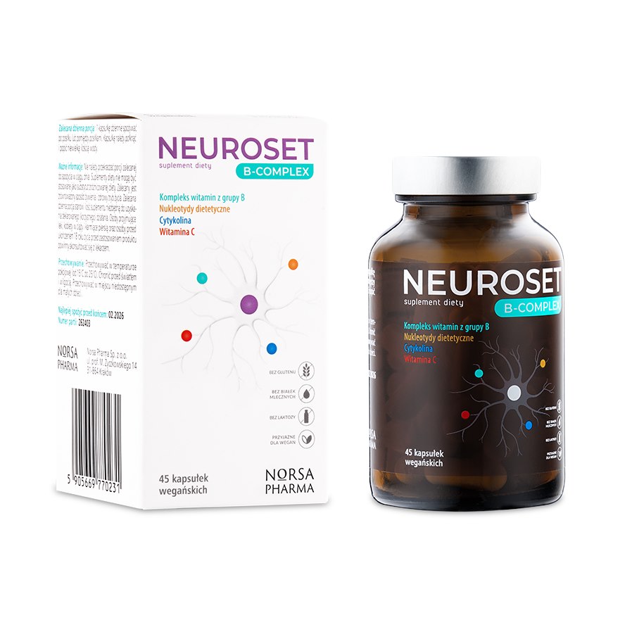 NORSA PHARMA Neuroset B-Complex (45 kaps.)