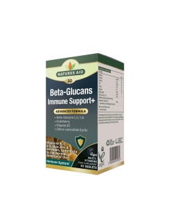 Natures Aid Beta-Glucans Immune Support+ (30 Tablets)