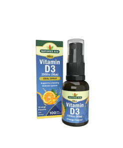 Natures Aid Vitamin D3 Daily Oral Spray (30 ml