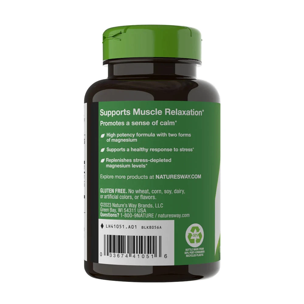 Nature's Way - Magnézium-komplex (100 kapszula) - Image 3