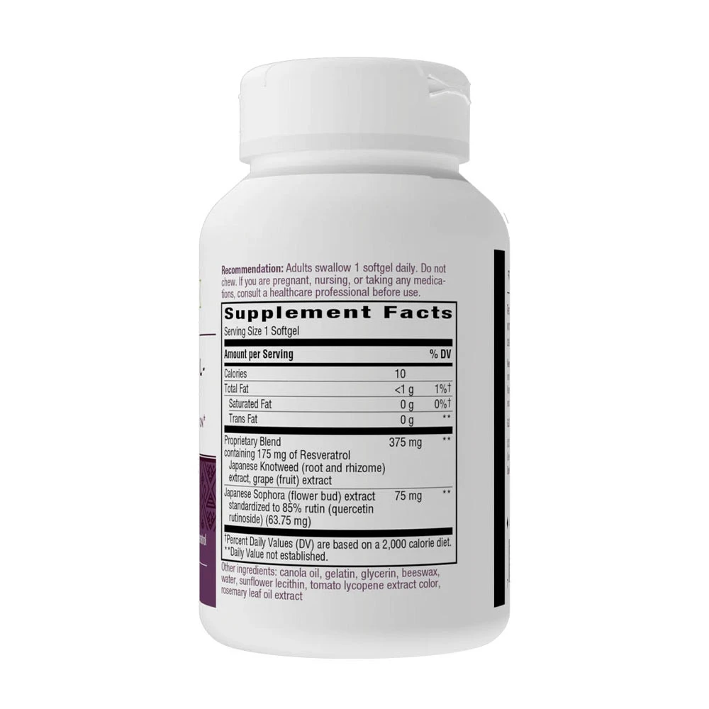 Nature's Way - Resveratrol-Forte® (60 lágyzselatin kapszula) - Image 2