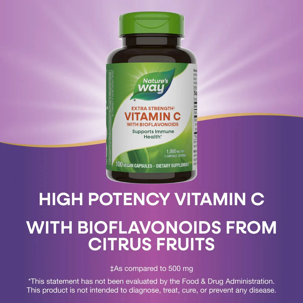 Nature's Way - C-vitamin bioflavonoidokkal (100 kapszula) - Image 11