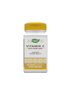 Natures Way Vitamin C with Rose Hips (100 Capsules)
