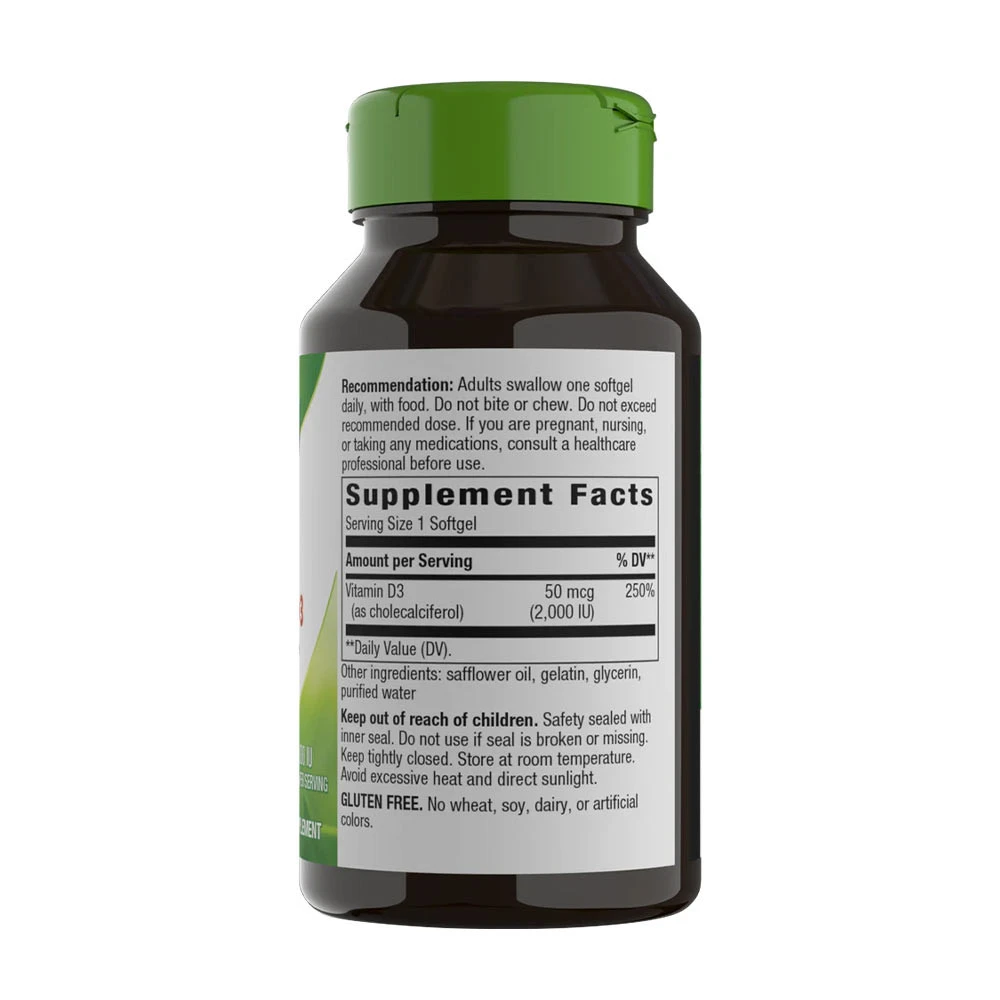 Nature's Way - D3-vitamin (240 lágyzselatin kapszula) - Image 2