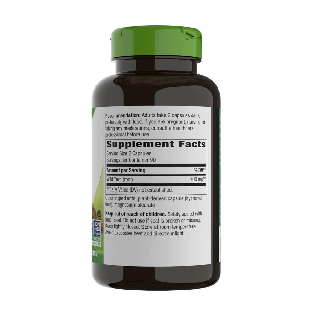 Nature's Way - Vad Yamgyökér kapszula (180 kapszula) - Image 2