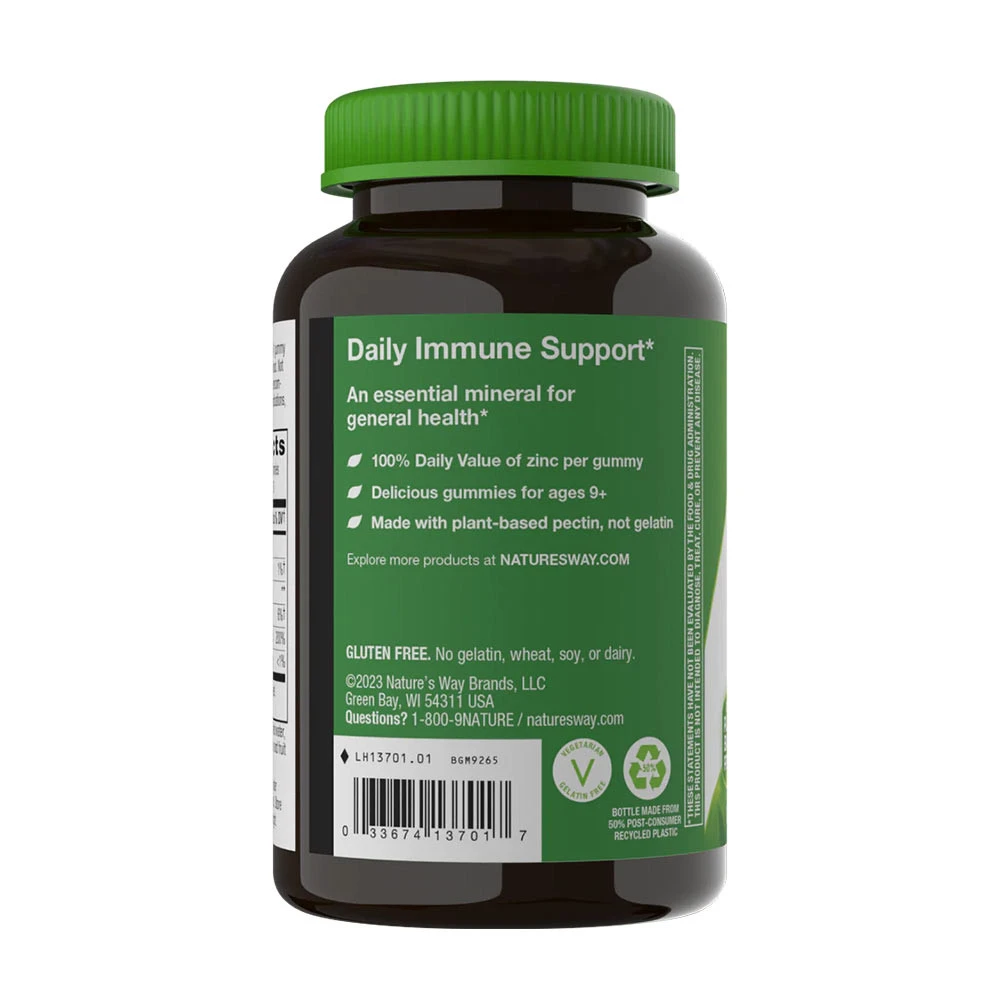 Nature's Way - Cink gumicukorkák vegyes bogyós ízekkel (120 gumicukor) - Image 3