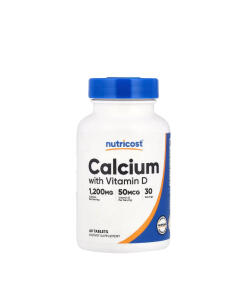 Nutricost Calcium (with Vitamin D3)  (60 Tablets)
