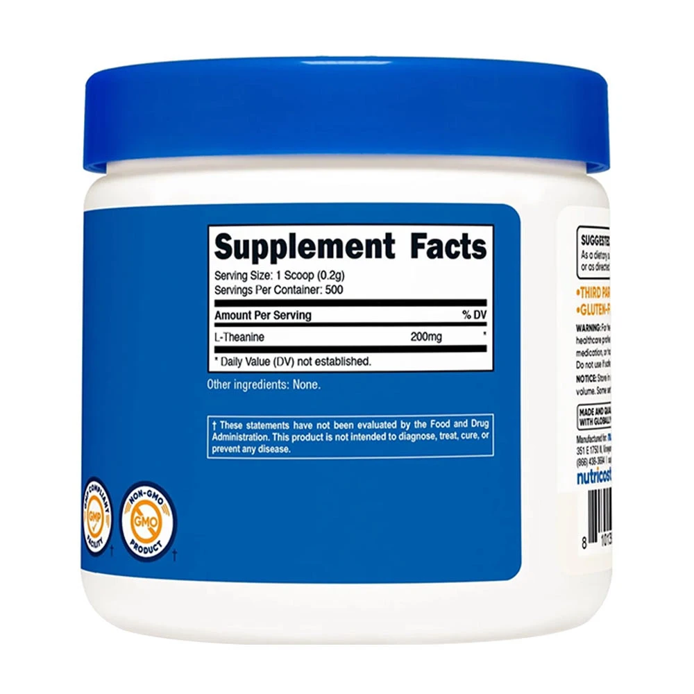 Nutricost L-Theanin por (100 g) - Image 2