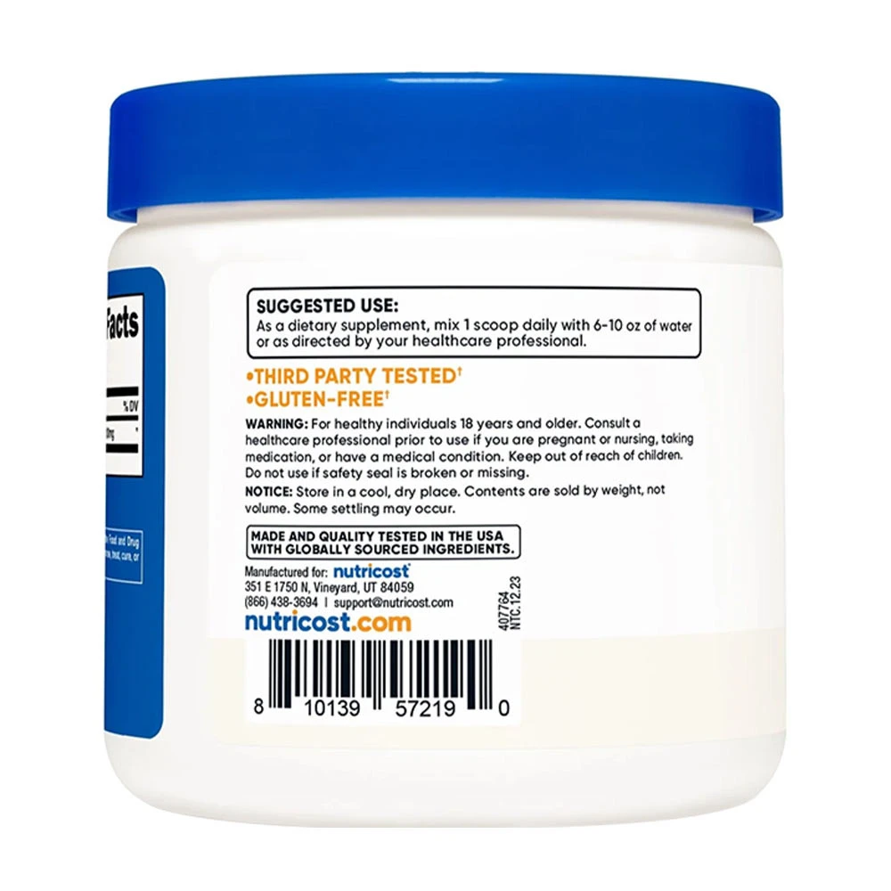Nutricost L-Theanin por (100 g) - Image 7