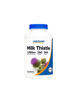 Nutricost Milk Thistle 1000 mg (240 Capsules)