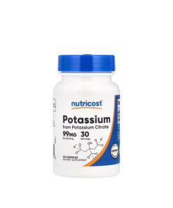 Nutricost Potassium Citrate 99 mg (30 Capsules)