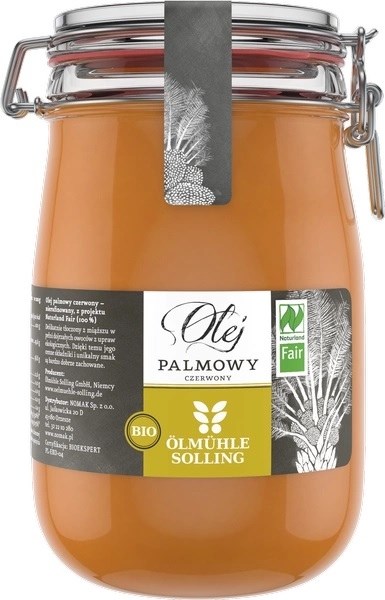 OLMUHLE SOLLING Bio Red Palm Oil (1000 ml/ 33.8 fl. oz.)