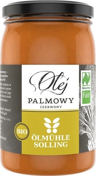 OLMUHLE SOLLING Bio Red Palm Oil (250 ml/ 8.5 fl. oz.)