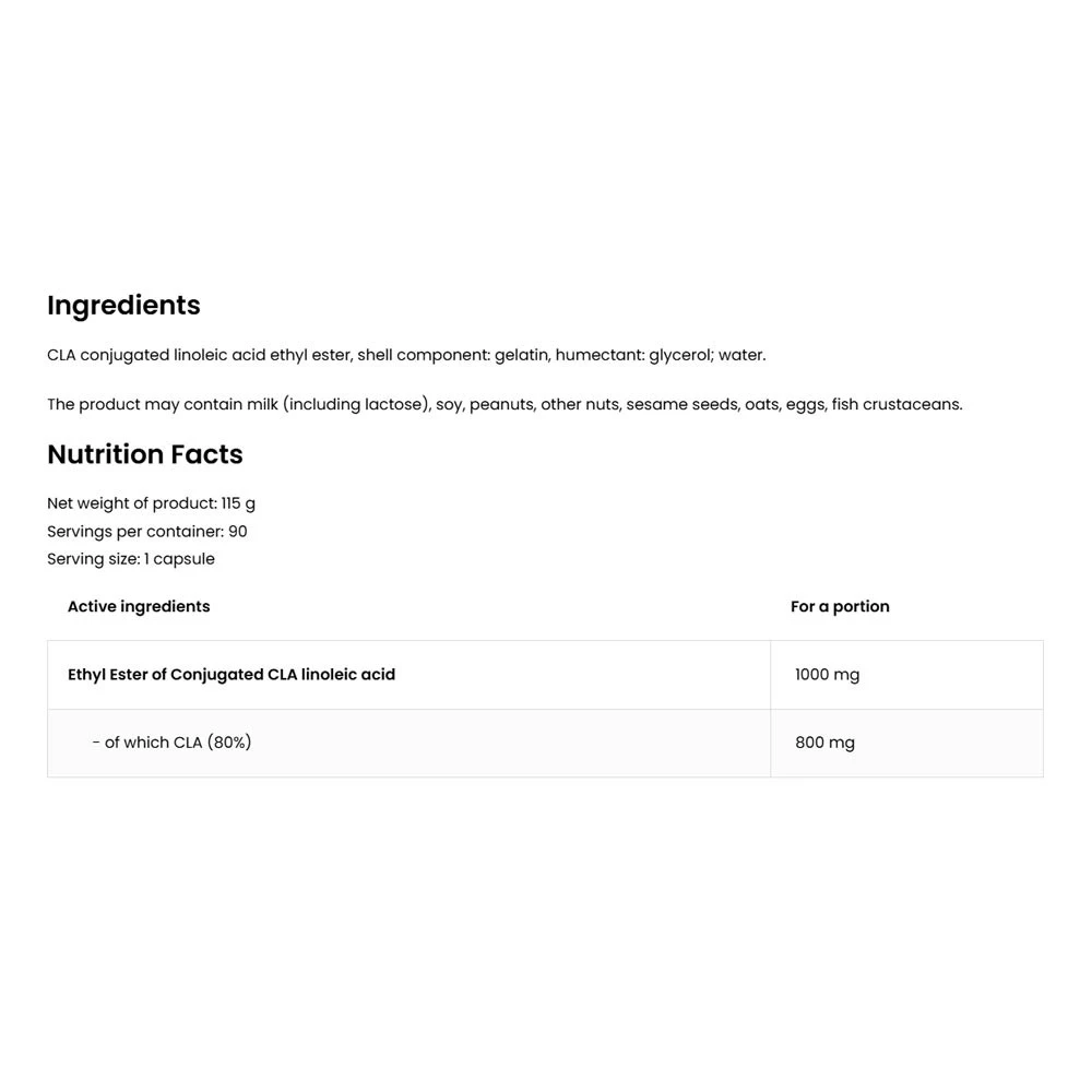 OstroVit - OstroVit CLA 1000 (90 kapszula) - Image 2