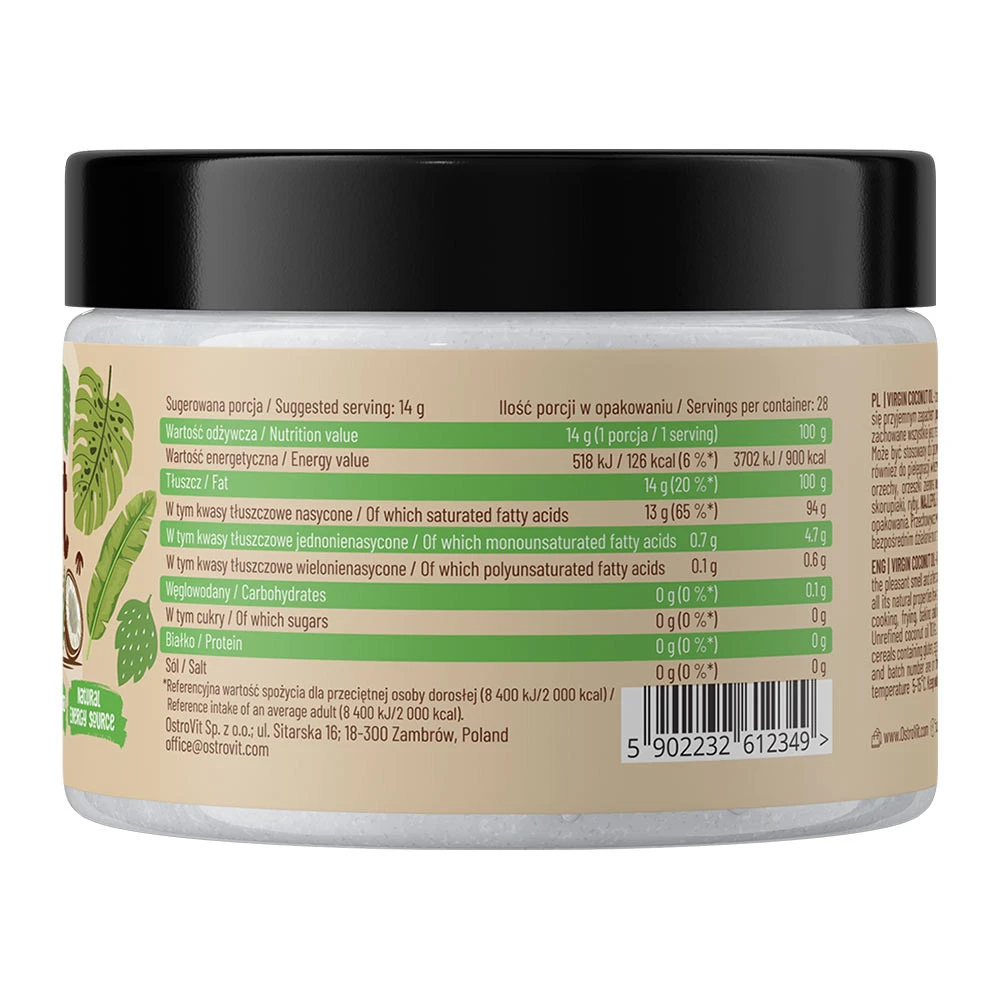 OstroVit - Extra szűz kókuszolaj (400 g) - Image 6