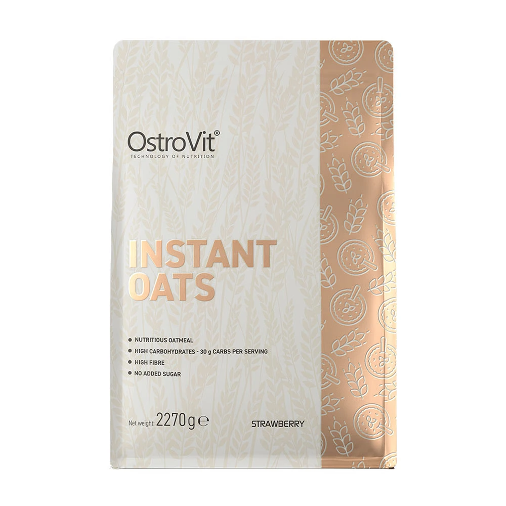 OstroVit - Azonnal Oldódó Zab (800 g, eper ízesítés) - Image 6