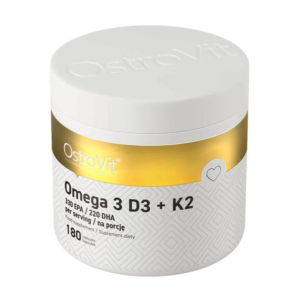 OstroVit Omega 3 D3+K2 (180 kapszula) - Image 6