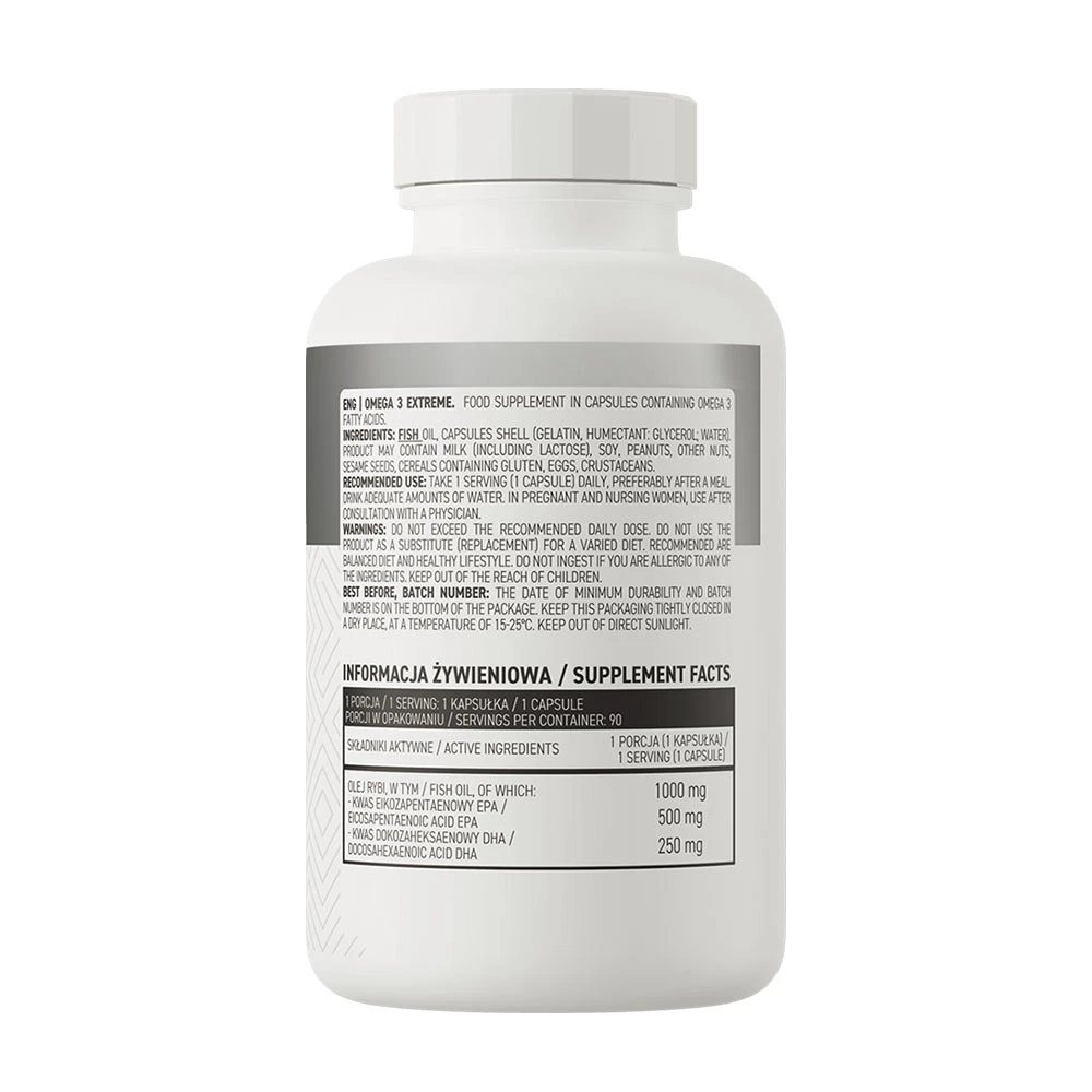 OstroVit Omega 3 Extreme (90 kapszula) - Image 2