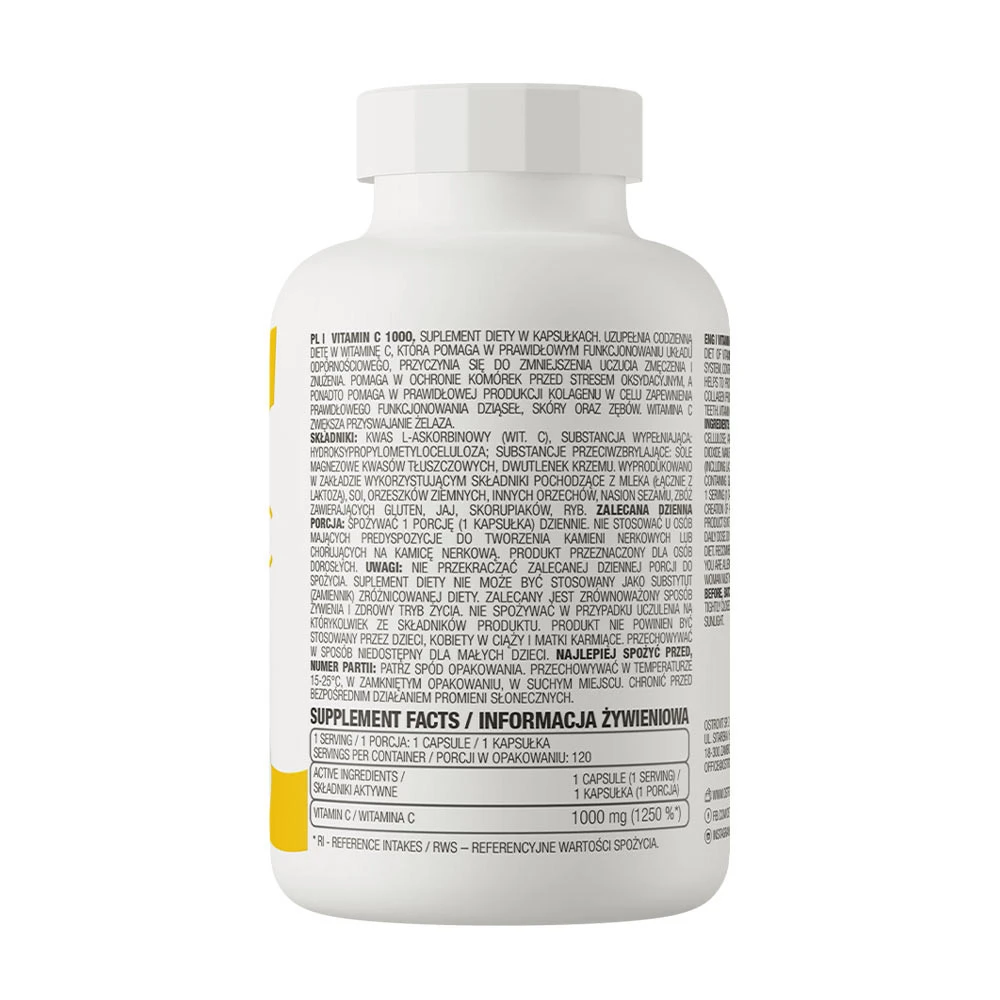 OstroVit - OstroVit C-vitamin 1000 mg (120 kapszula) - Image 4