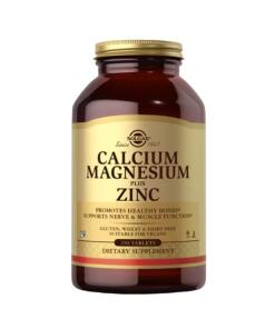 SOLGAR Calcium Magnesium plus Zinc (250 tabs)