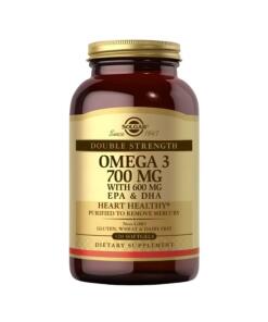 SOLGAR Double Strength Omega-3 (120 Softgels)