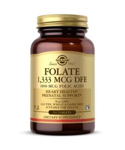 SOLGAR Folate 1333 mcg DFE (800 mcg Folic Acid) (250 tabs)